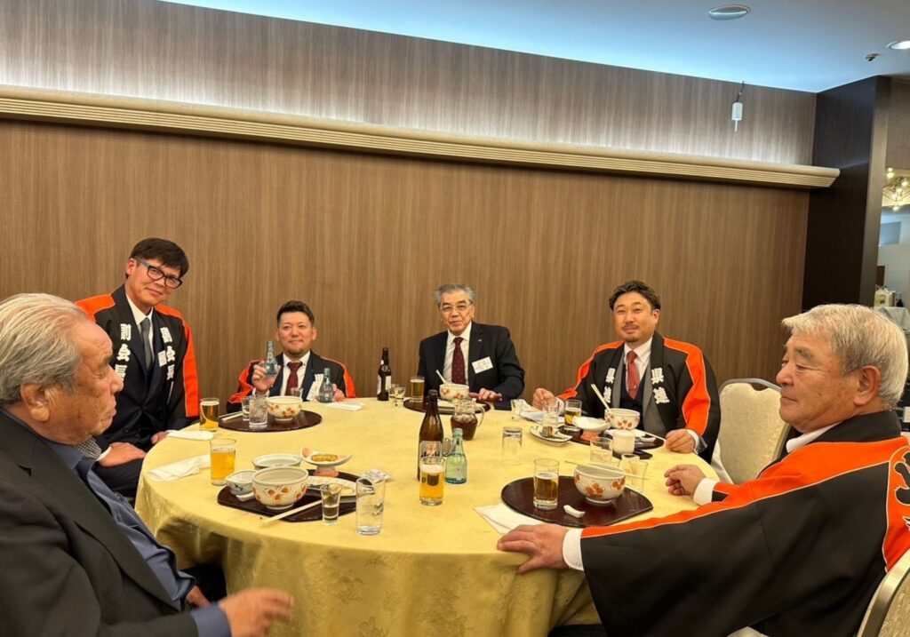 岩手県鳶工業連合会 新年交賀会 安全祈願祭 岩手県 釜石市 足場工事 法面足場 吊足場 プラント足場 鳶工事 土木工事 各種リース vmax 土木工事 リフォーム工事 システム吊り足場
